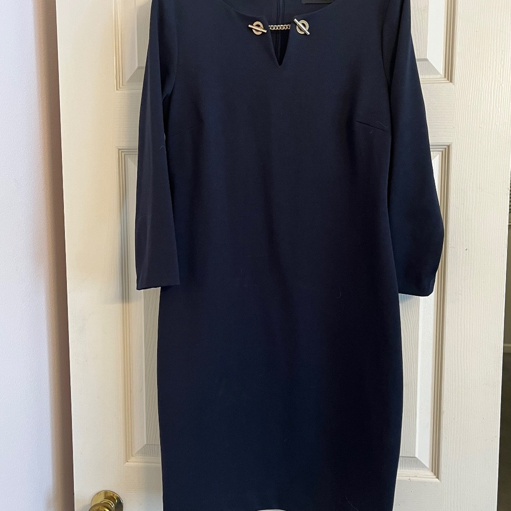 Ivanka Trump navy dress size 8